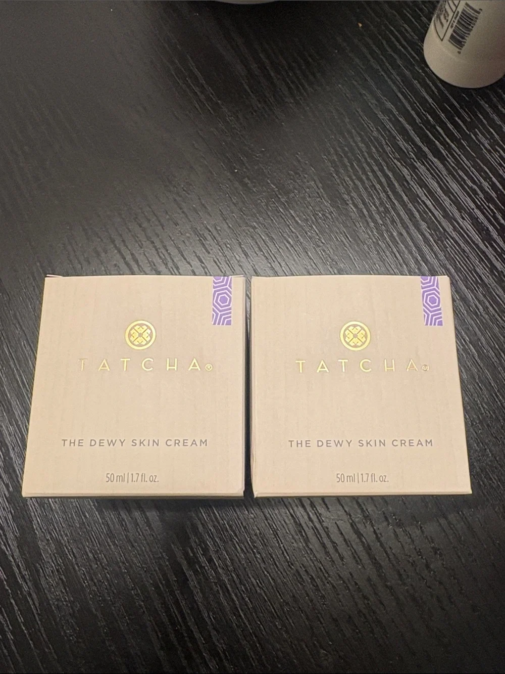 Tatcha Dewy Skin Cream - Beige with Purple Accent